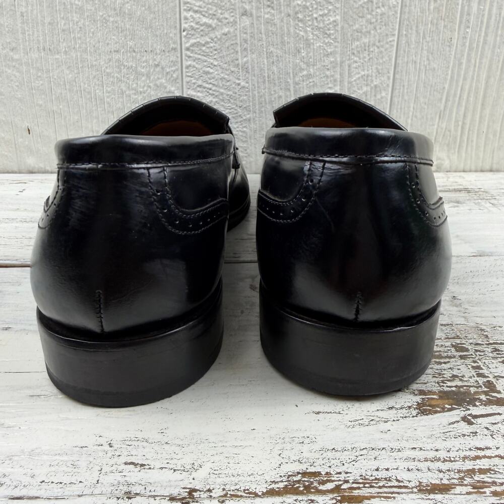 Florsheim Lexington Wingtip Slip-On Tassel Loafers Dress shoe men’s 10.5 D - Picture 4 of 11